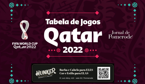 Tabela da Copa do Mundo do SINTRABOR! Acompanhe os jogos da Copa do Mundo e  não perca nada do que vai rolar nos gramados do Qatar - Sintrabor